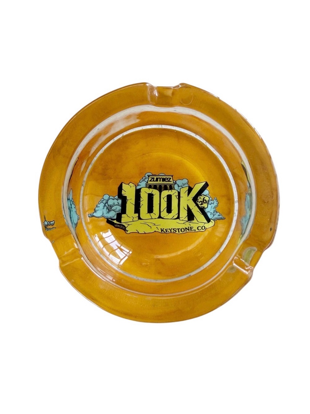 Zumiez 100K Keystone, Co Glass Ashtray Decor
